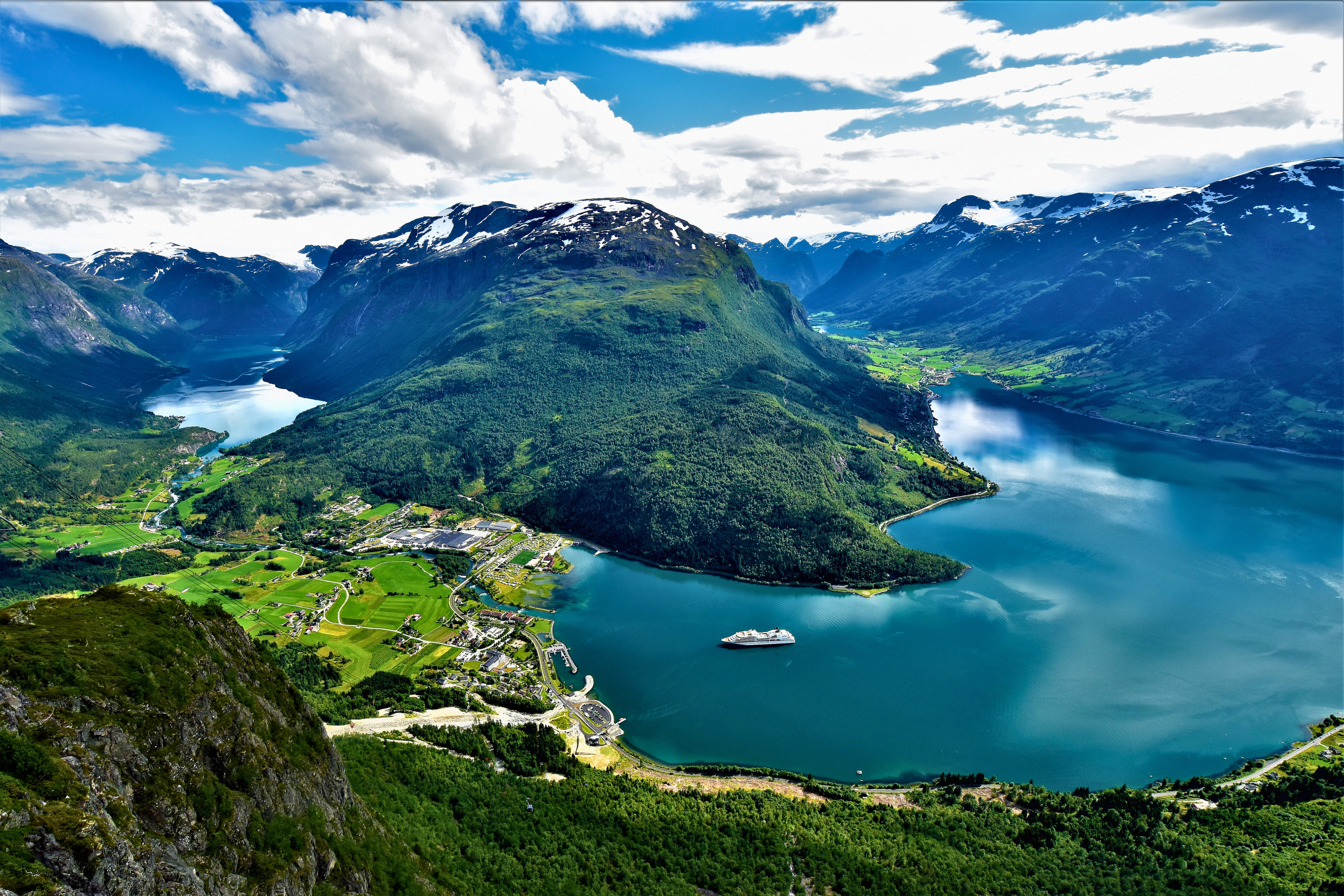 Afrejse 16.08.2025 - Krydstogt til Norges fjorde (start/slut København) - 2 personer - 8 dage - Kahyt - Helpension - Drikkepakke